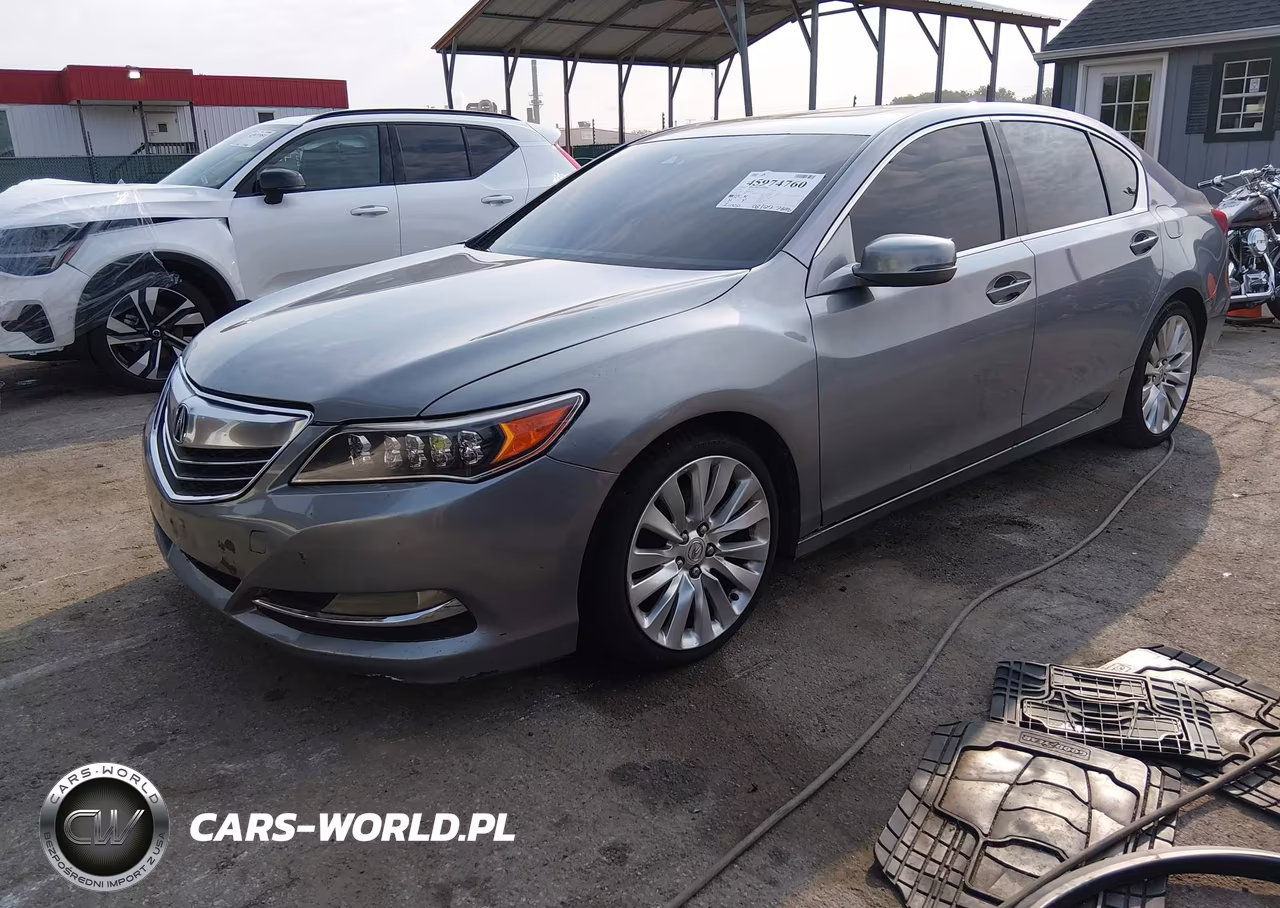 2014 Acura Rlx VIN:JH4KC1F59EC005064 - 2