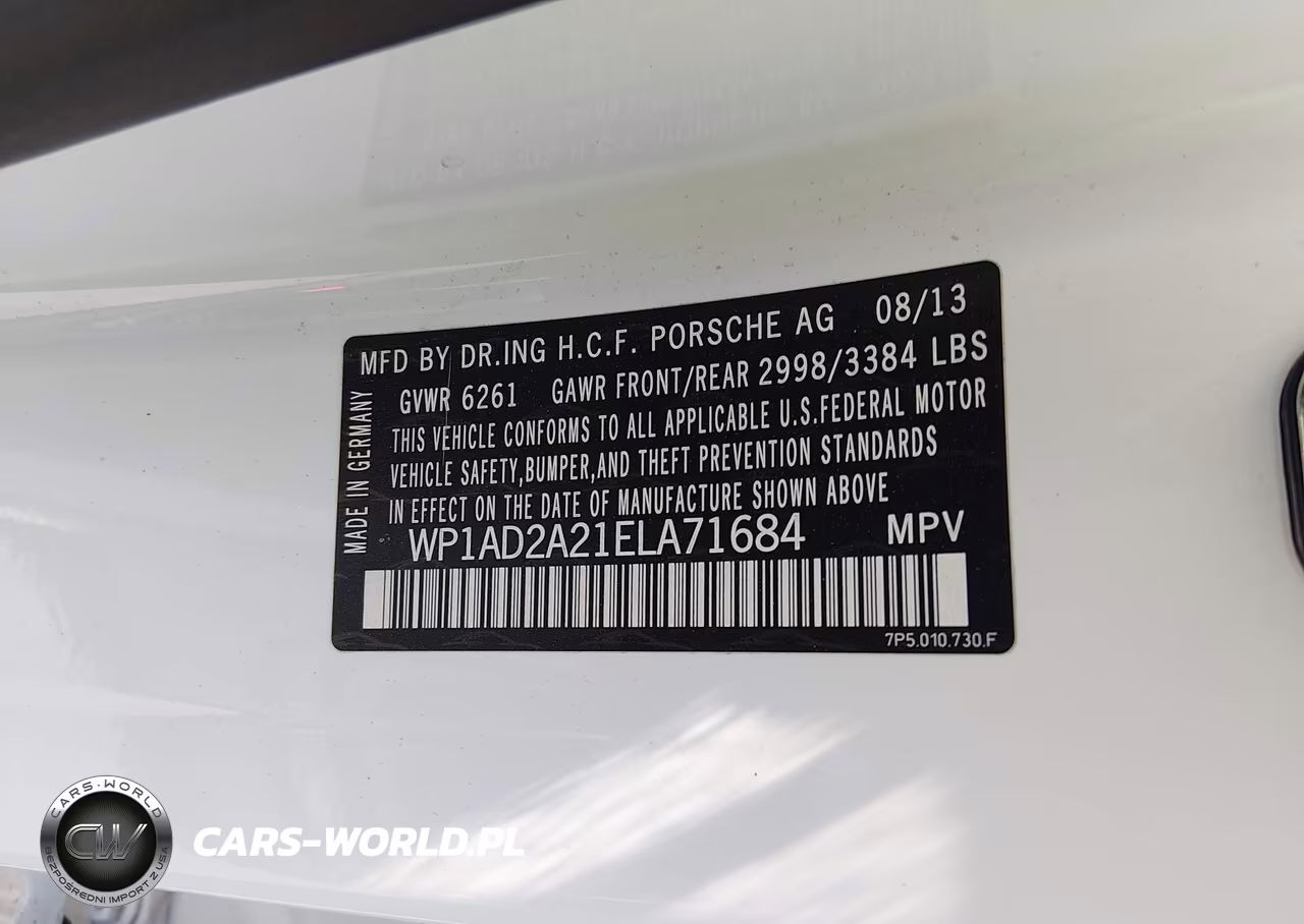 2014 Porsche Cayenne Gts VIN:WP1AD2A21ELA71684 - 9