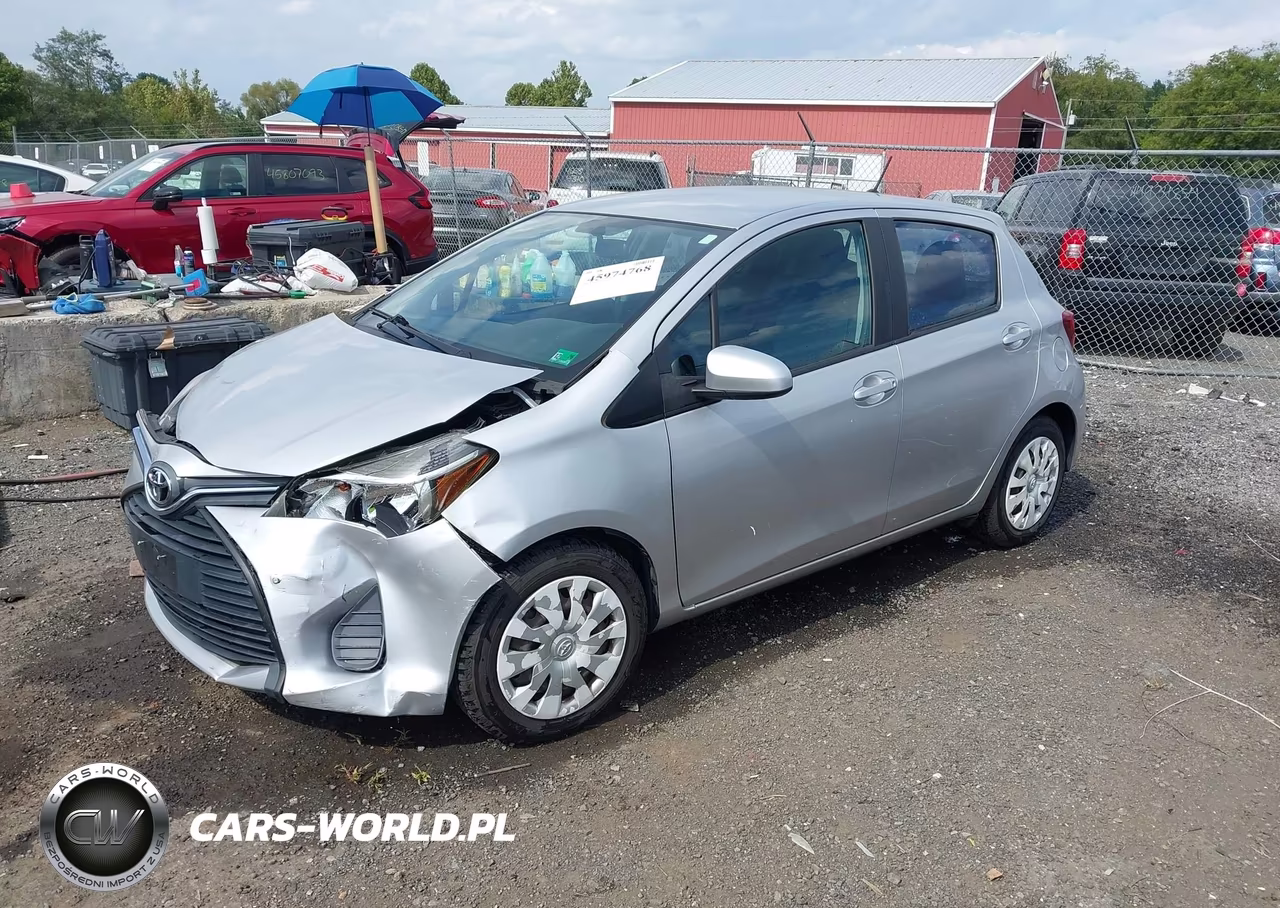 2015 Toyota Yaris L VIN:VNKKTUD37FA020204 - 2