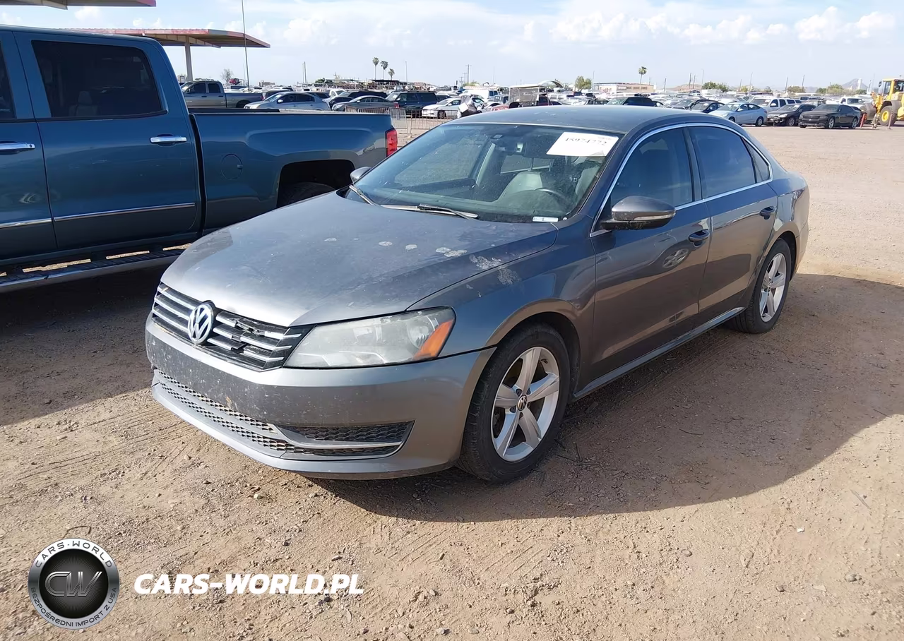 2012 Volkswagen Passat 2.5L Se VIN:1VWBP7A32CC047746 - 2