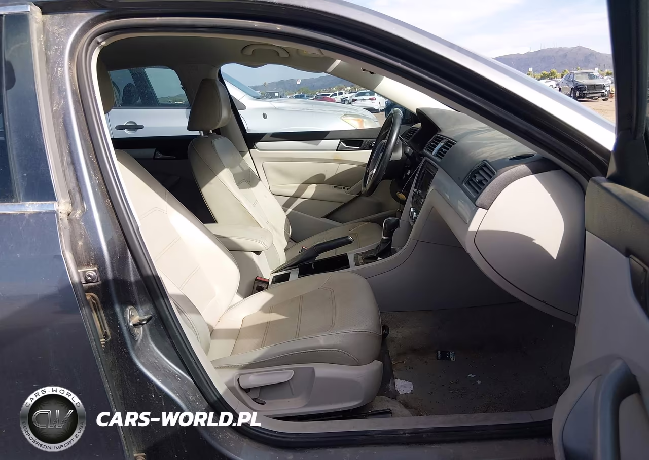 2012 Volkswagen Passat 2.5L Se VIN:1VWBP7A32CC047746 - 5
