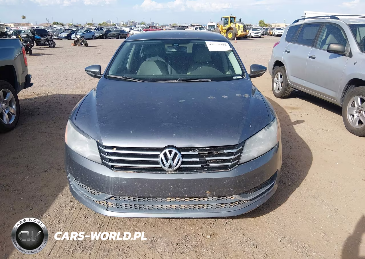 2012 Volkswagen Passat 2.5L Se VIN:1VWBP7A32CC047746 - 6