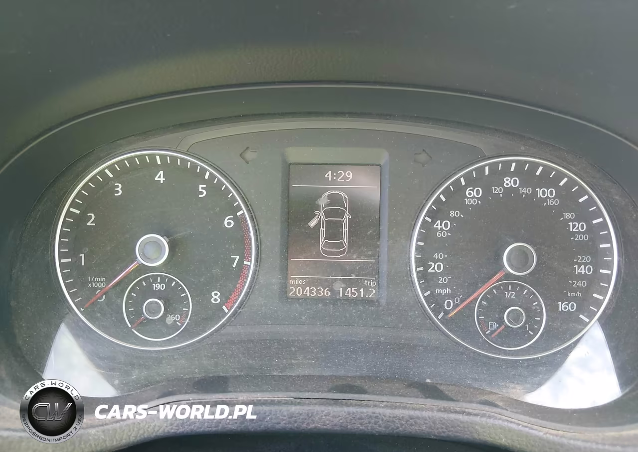 2012 Volkswagen Passat 2.5L Se VIN:1VWBP7A32CC047746 - 7