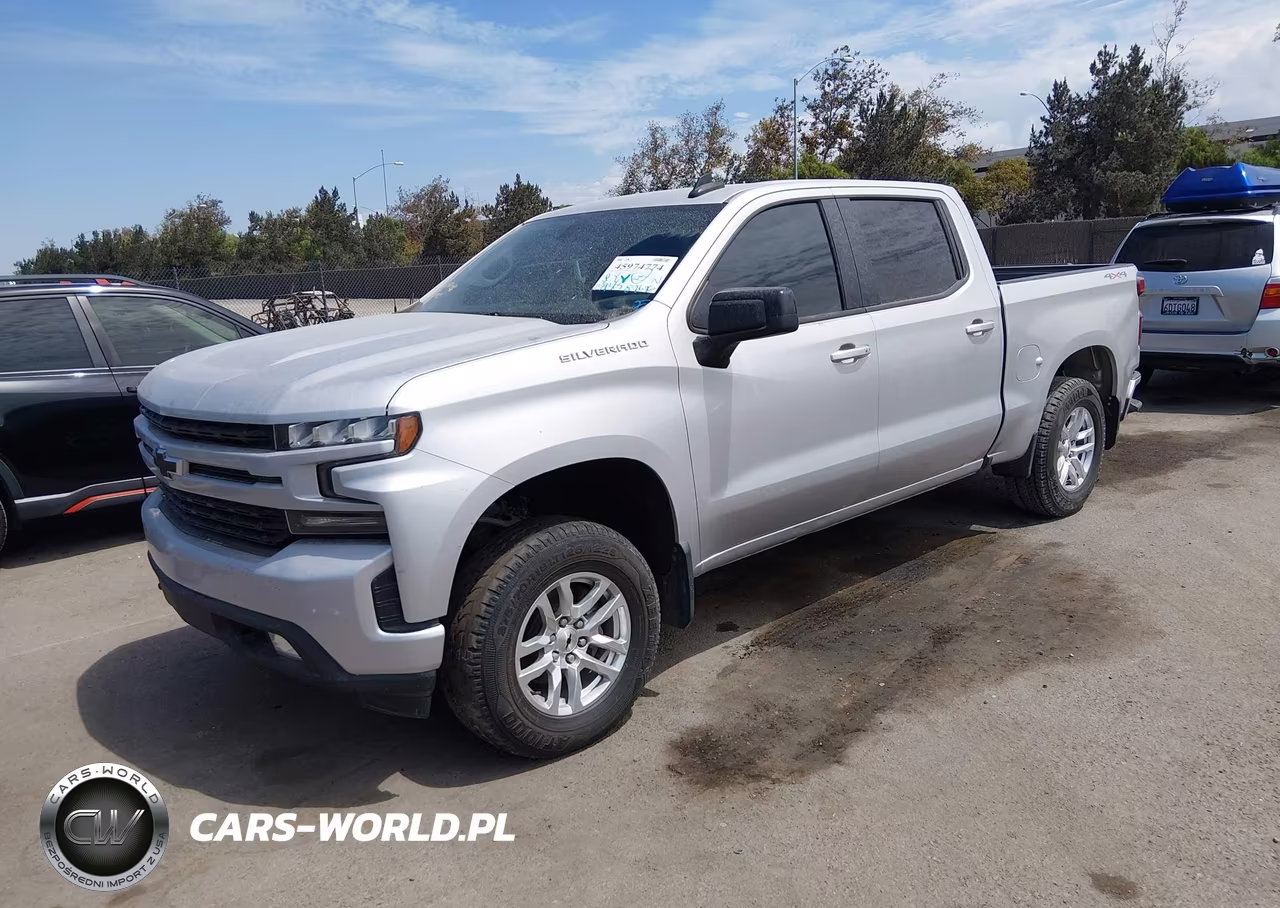 2020 Chevrolet Silverado 1500 4Wd Short Bed Rst VIN:3GCUYEED3LG177564 - 2