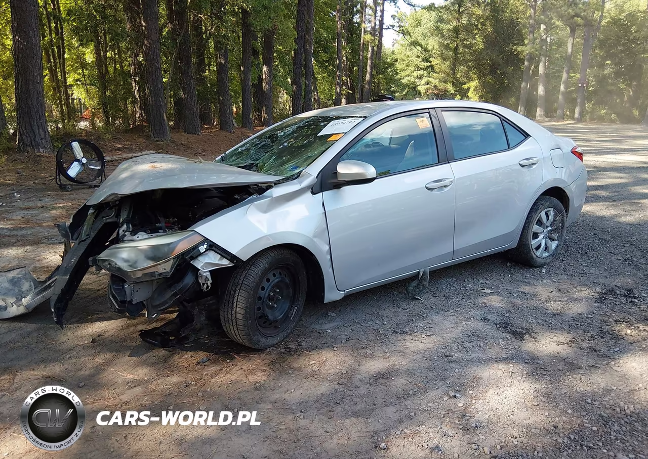 2015 Toyota Corolla Le VIN:2T1BURHE8FC354090 - 2