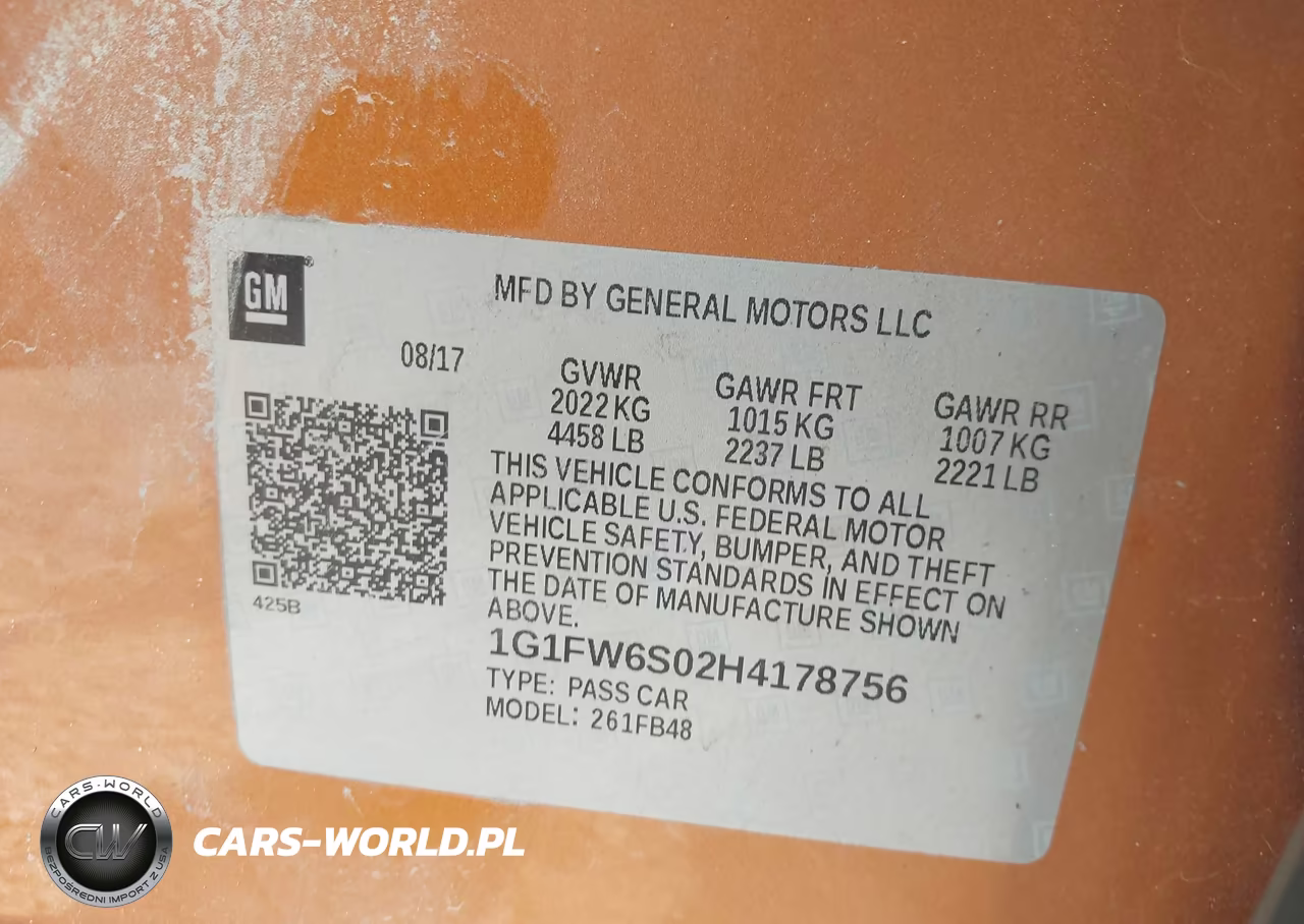 2017 Chevrolet Bolt Ev Lt VIN:1G1FW6S02H4178756 - 9