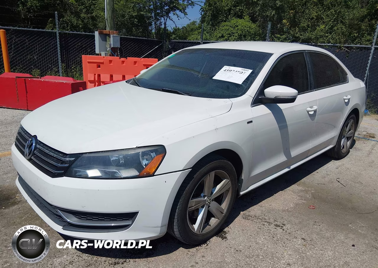 2014 Volkswagen Passat 1.8T Wolfsburg Edition VIN:1VWAT7A37EC046229 - 2