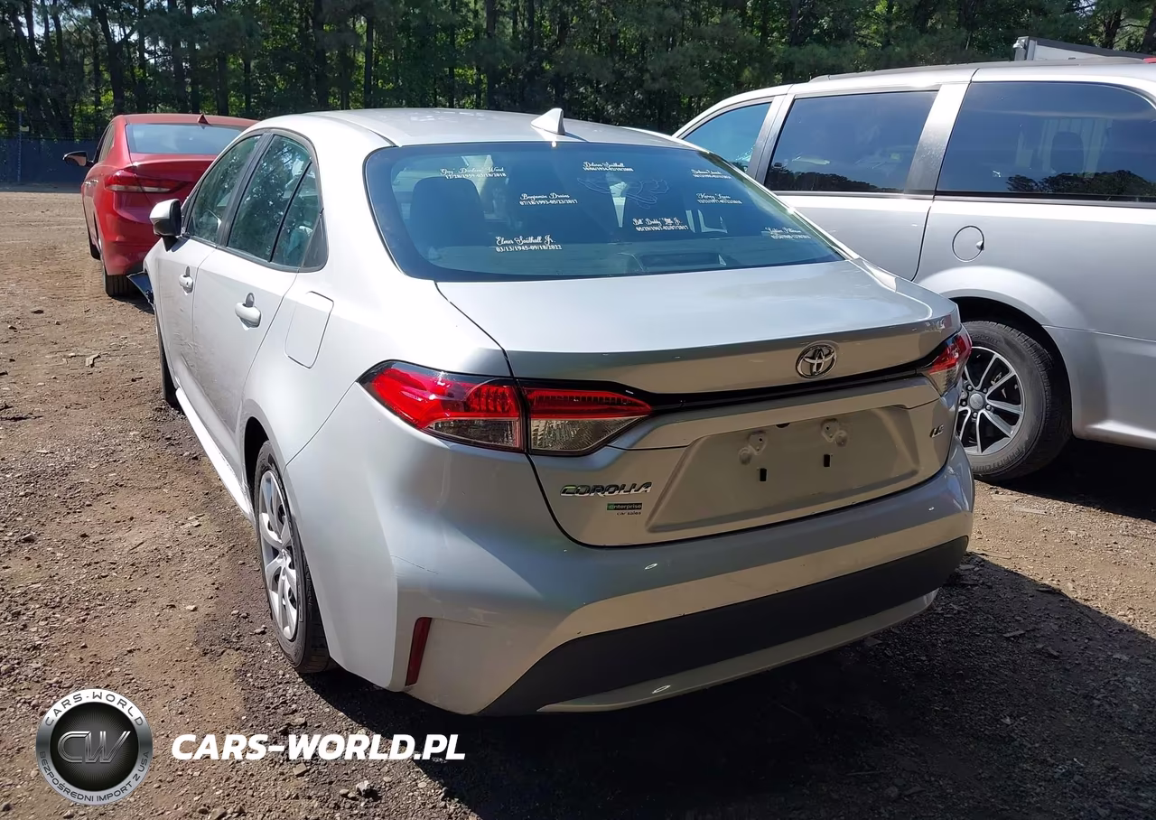 2021 Toyota Corolla Le VIN:5YFEPMAE0MP257190 - 3