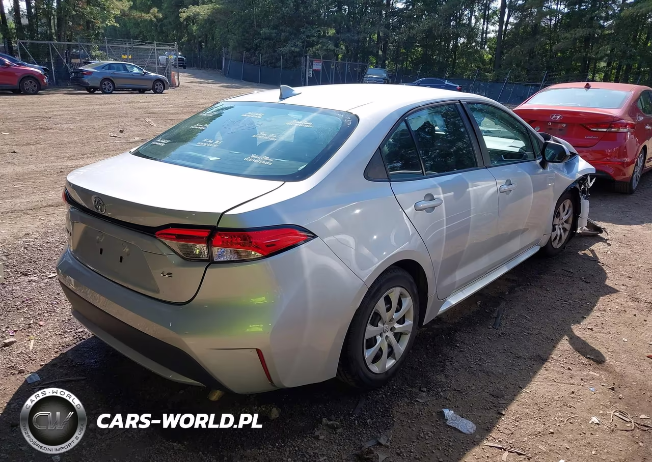 2021 Toyota Corolla Le VIN:5YFEPMAE0MP257190 - 4