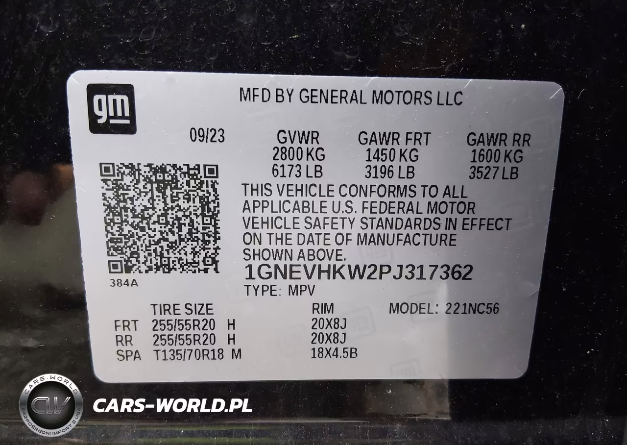 2023 Chevrolet Traverse Awd Lt Leather VIN:1GNEVHKW2PJ317362 - 9