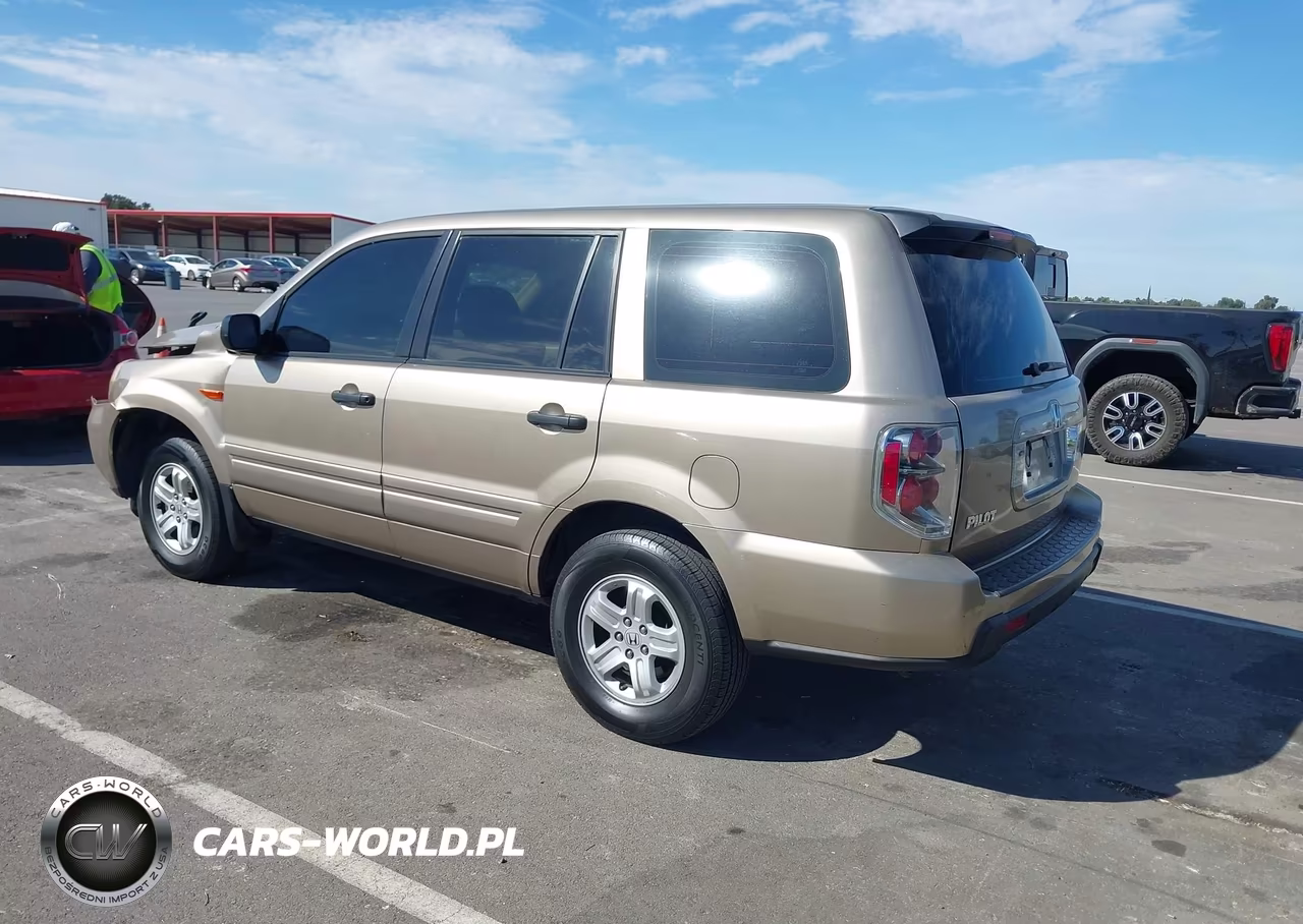 2007 Honda Pilot Lx VIN:5FNYF281X7B002151 - 3