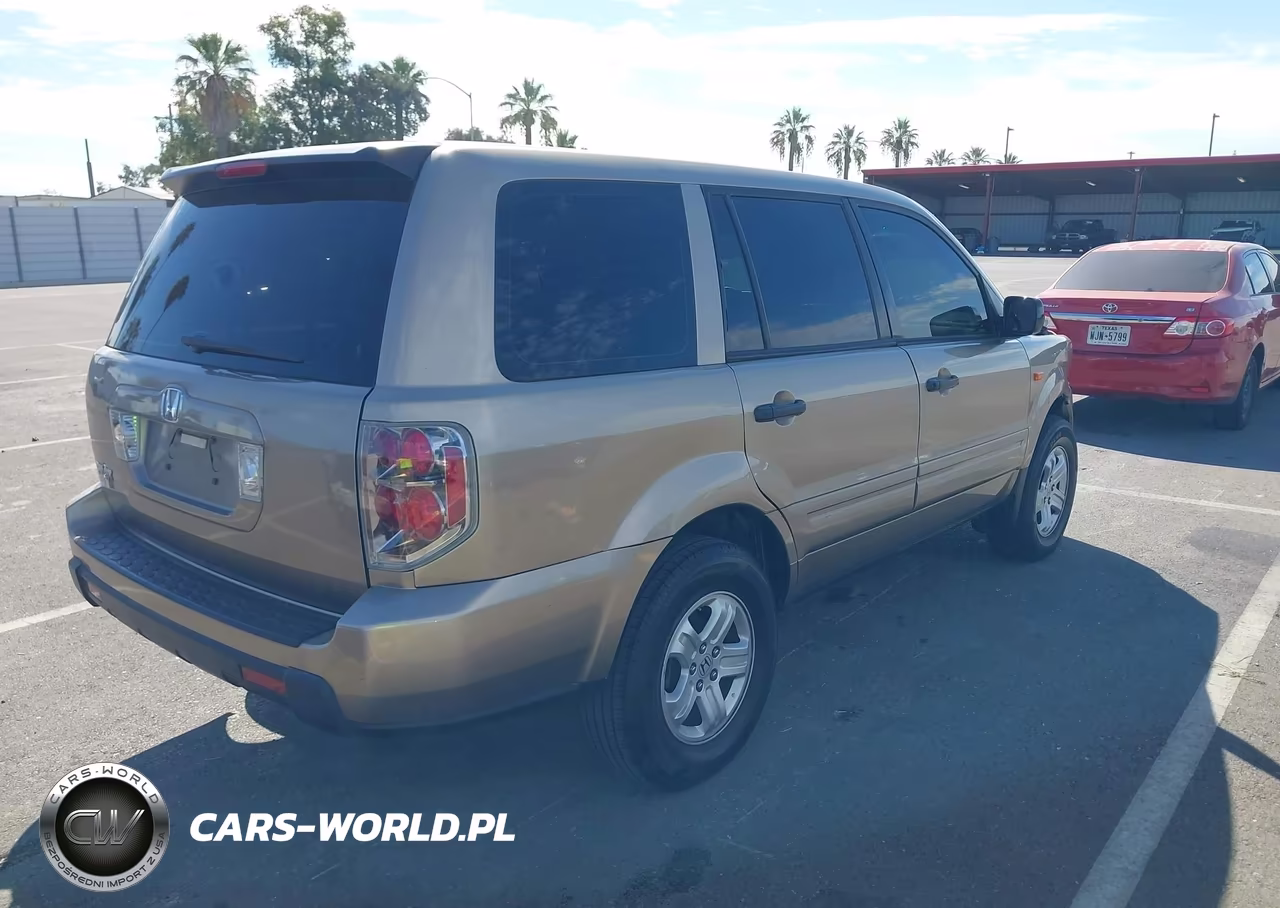 2007 Honda Pilot Lx VIN:5FNYF281X7B002151 - 4