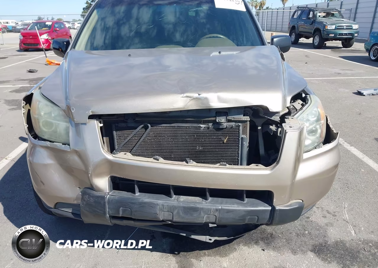 2007 Honda Pilot Lx VIN:5FNYF281X7B002151 - 6