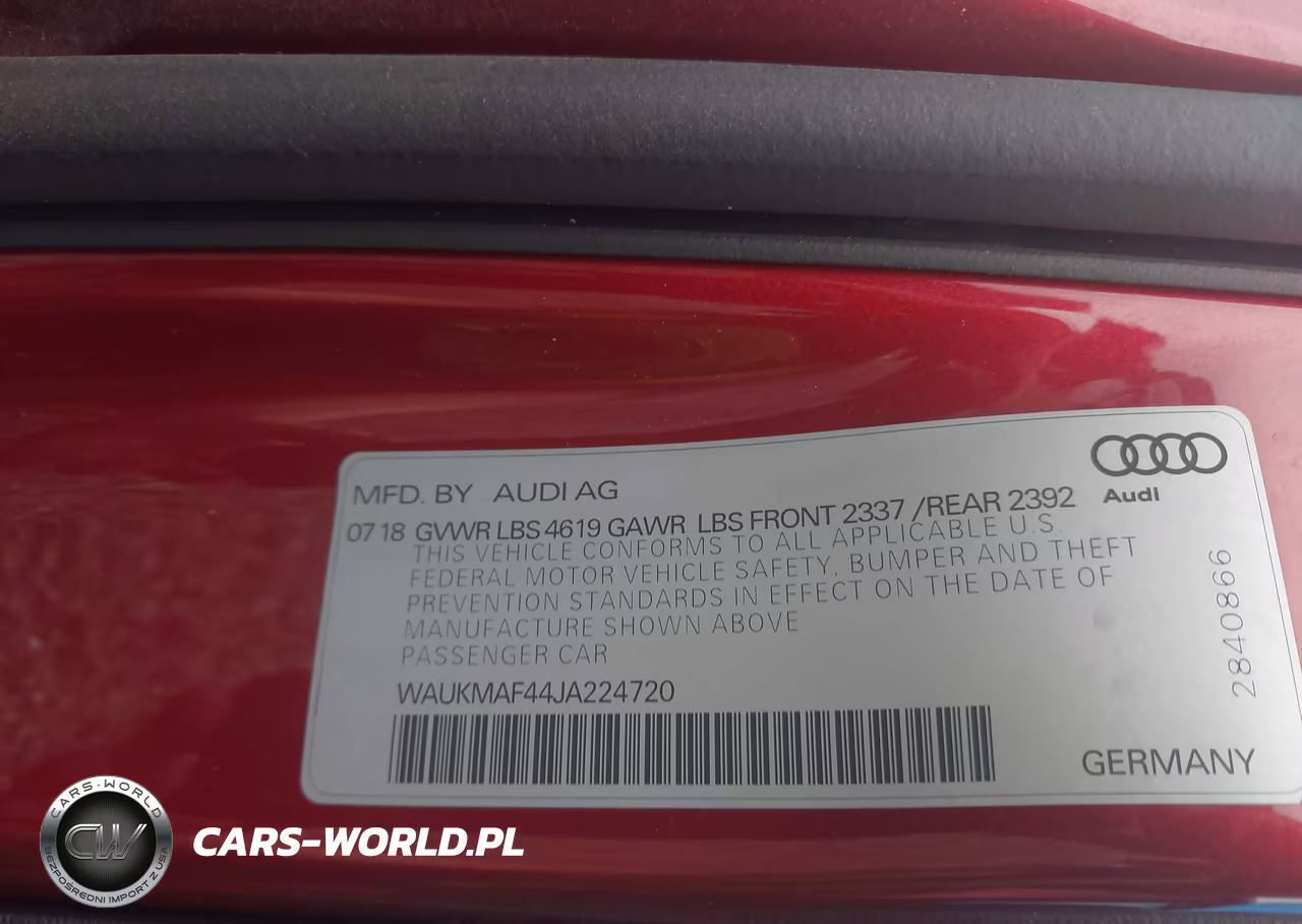 2018 Audi A4 2.0T Tech Ultra Premium-2.0T Ultra Premium VIN:WAUKMAF44JA224720 - 9