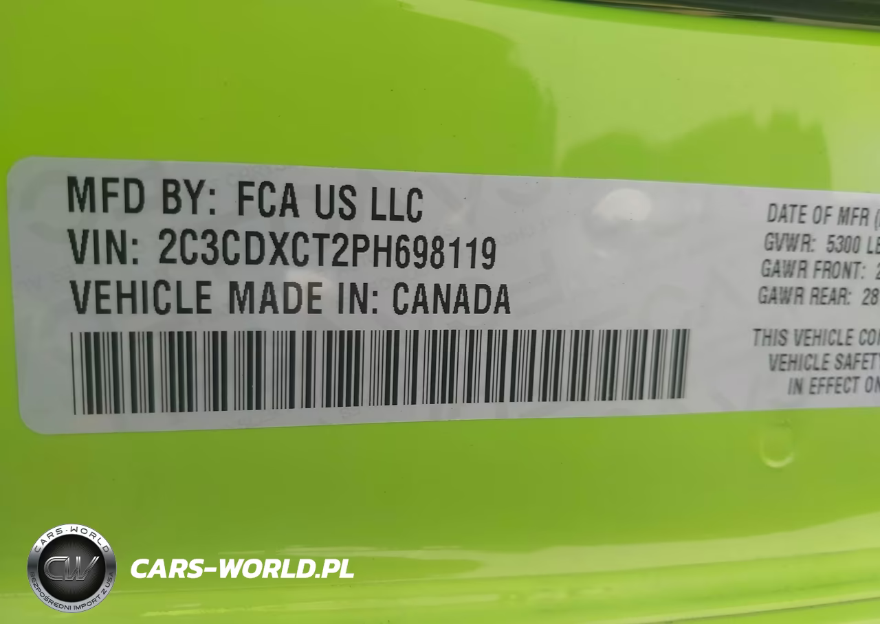 2023 Dodge Charger R-T VIN:2C3CDXCT2PH698119 - 9