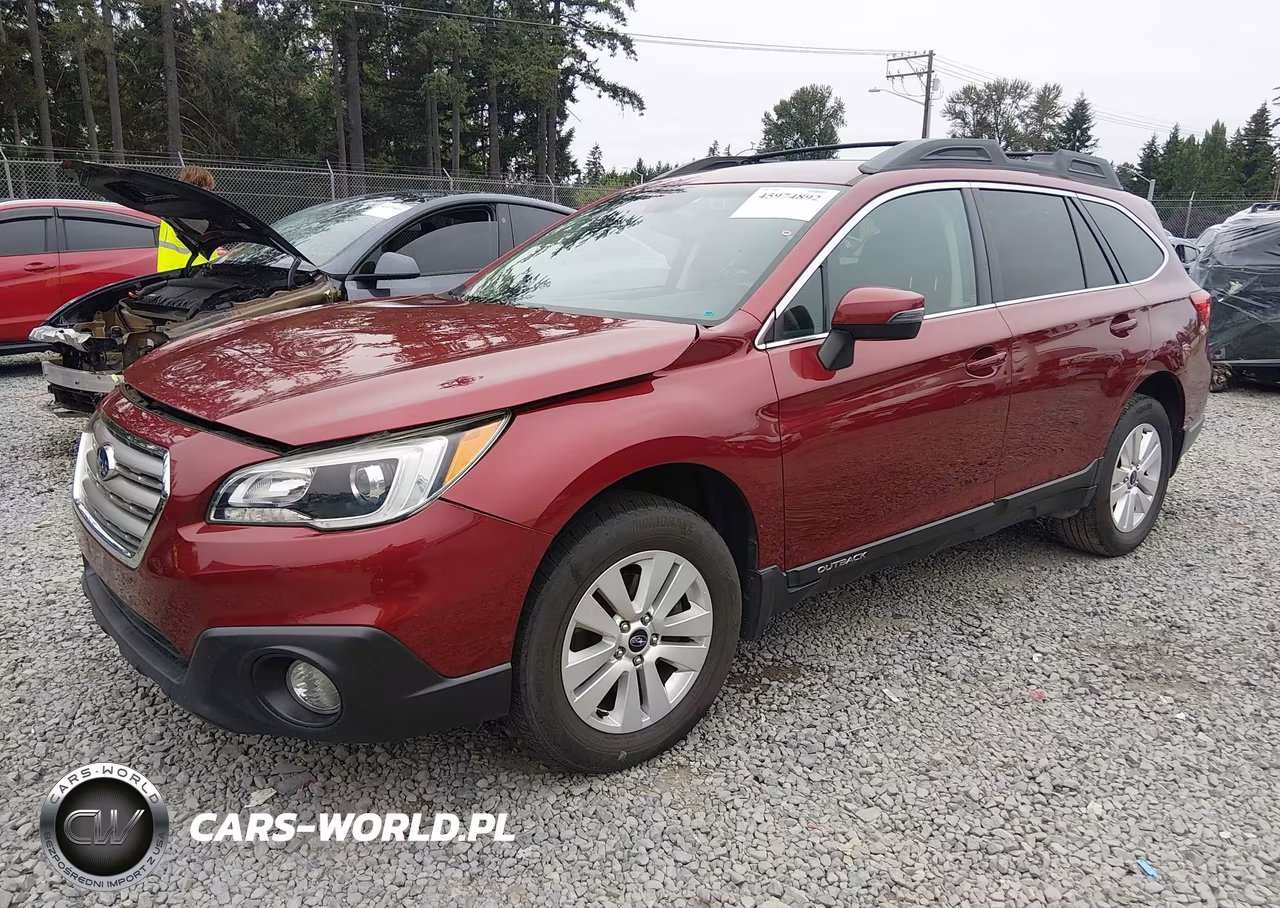 2016 Subaru Outback 2.5I Premium VIN:4S4BSAFC3G3308567 - 2