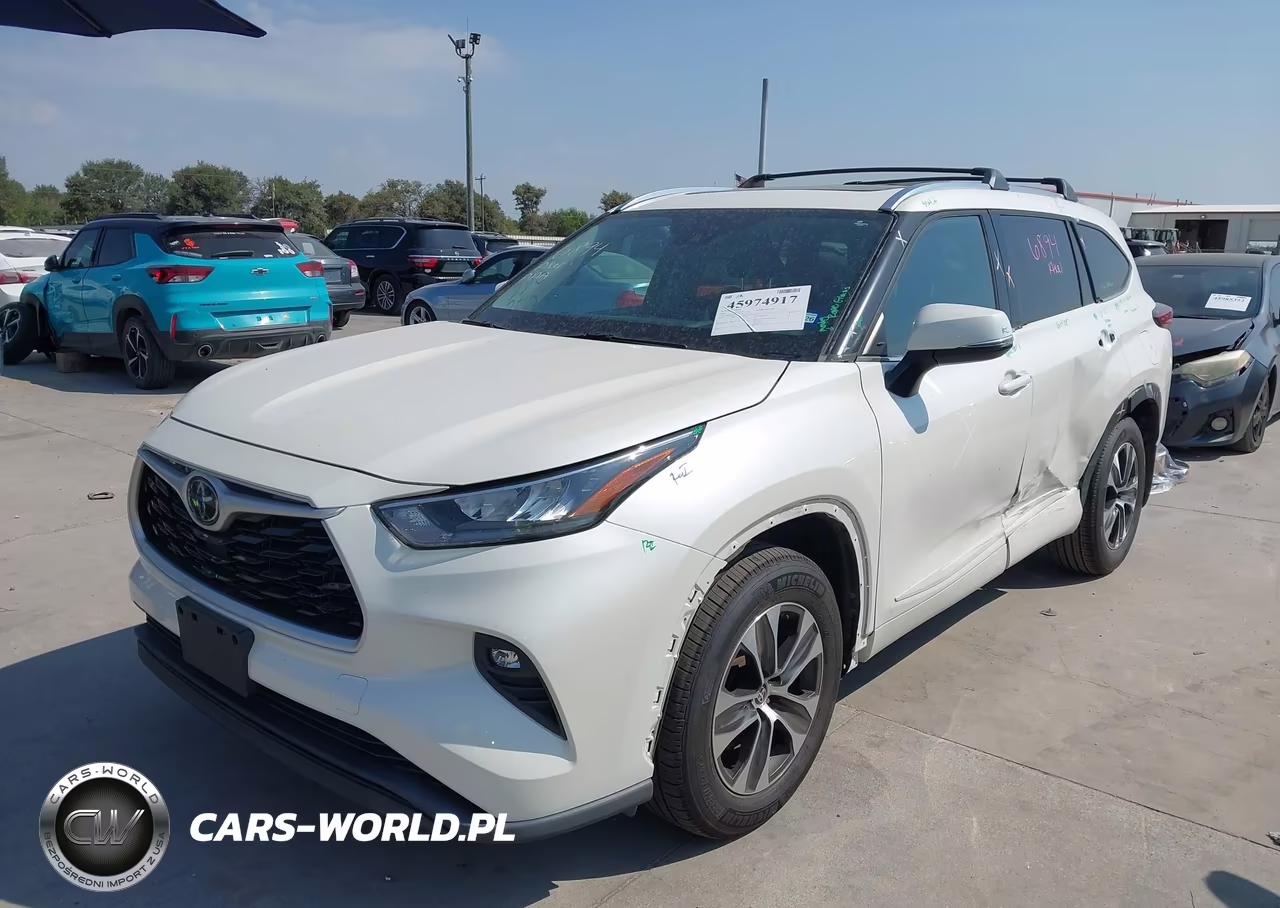 2020 Toyota Highlander Xle VIN:5TDGZRAH4LS500337 - 2