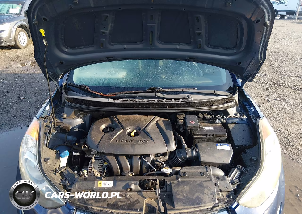 2013 Hyundai Elantra Gls VIN:KMHDH4AE7DU497506 - 10