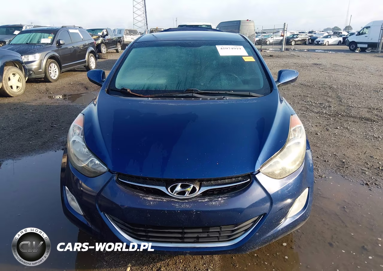 2013 Hyundai Elantra Gls VIN:KMHDH4AE7DU497506 - 12