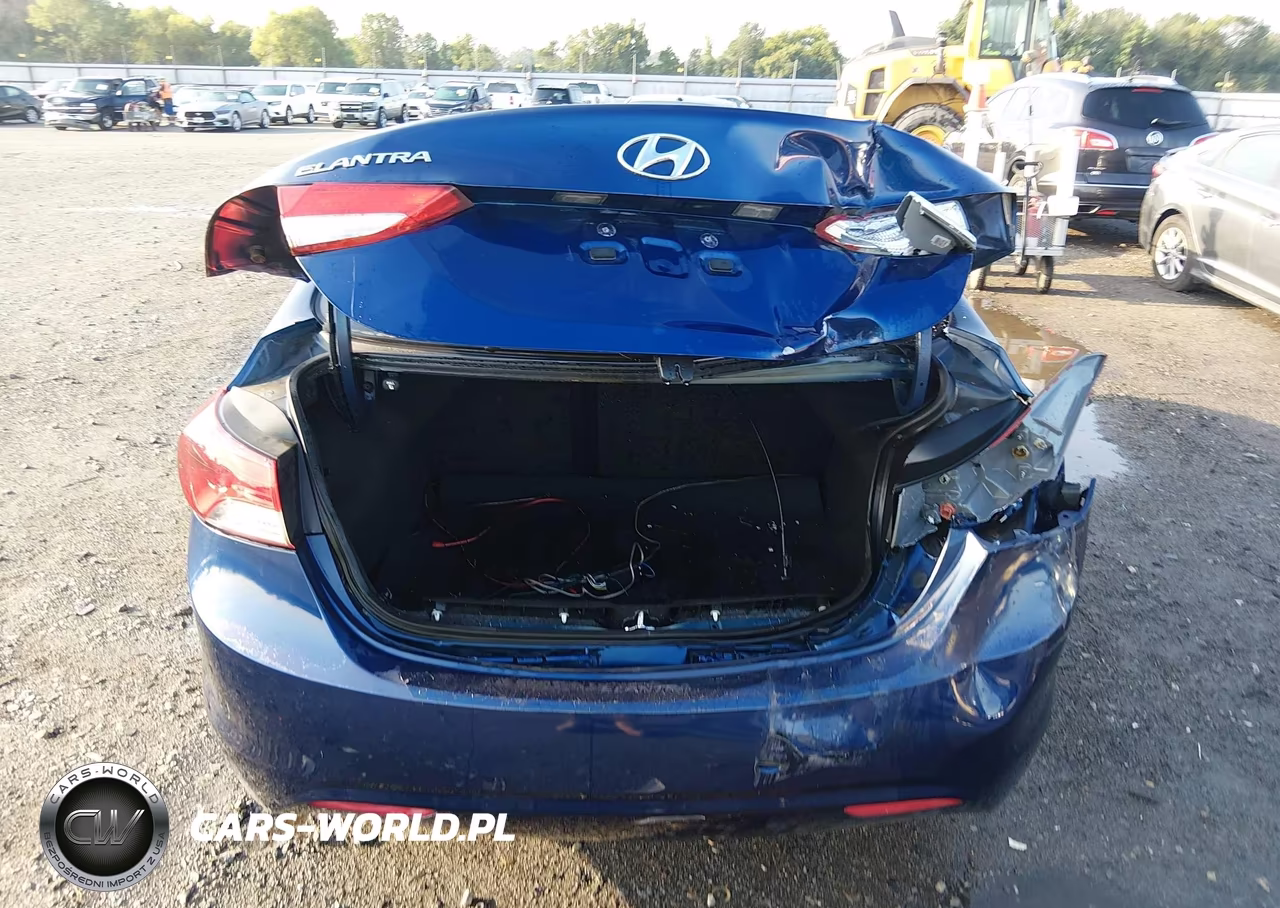 2013 Hyundai Elantra Gls VIN:KMHDH4AE7DU497506 - 16
