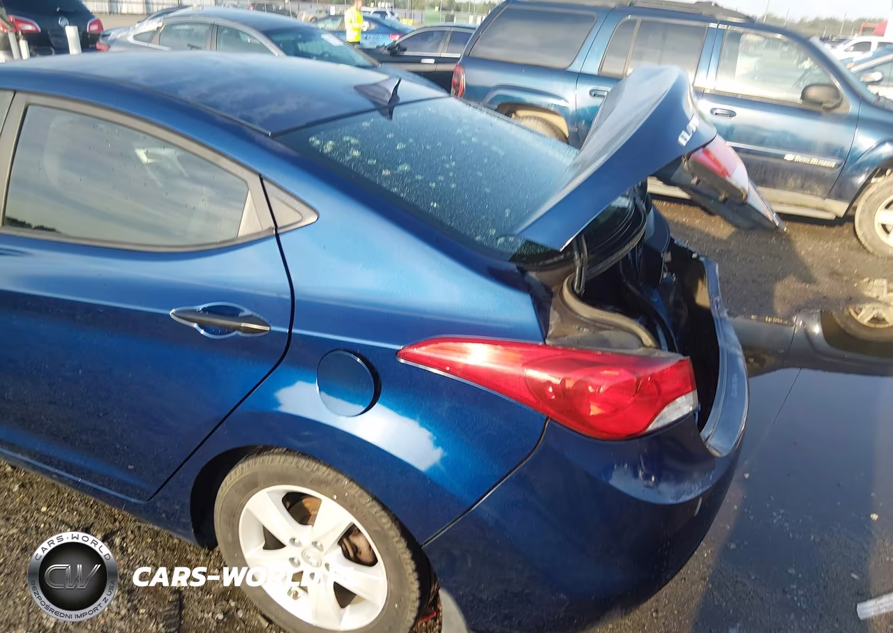 2013 Hyundai Elantra Gls VIN:KMHDH4AE7DU497506 - 18