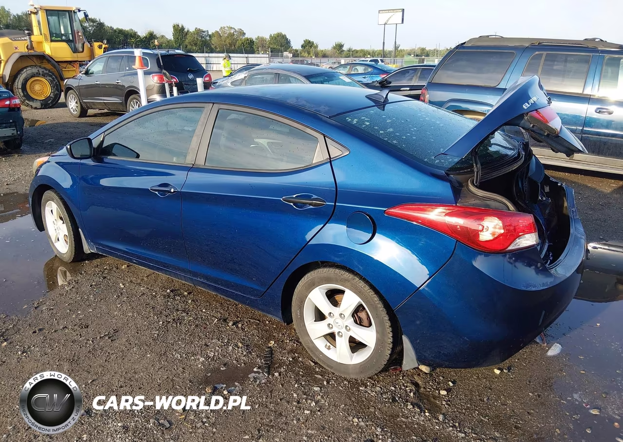 2013 Hyundai Elantra Gls VIN:KMHDH4AE7DU497506 - 3