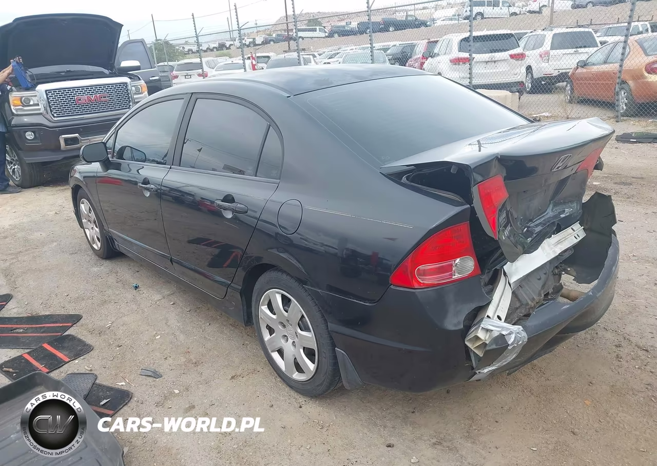 2008 Honda Civic Lx VIN:1HGFA16528L038941 - 3
