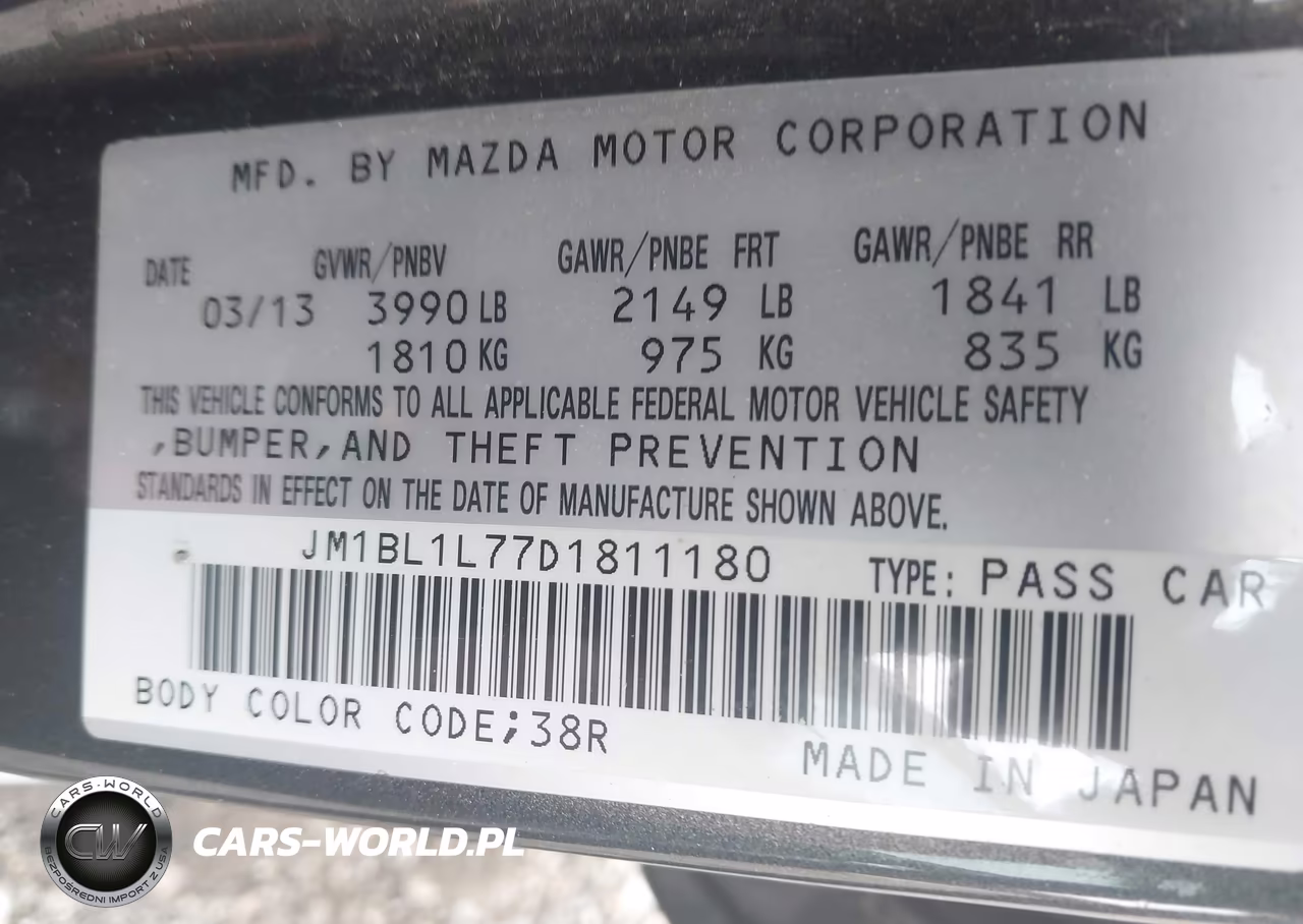 2013 Mazda Mazda3 I Touring VIN:JM1BL1L77D1811180 - 9