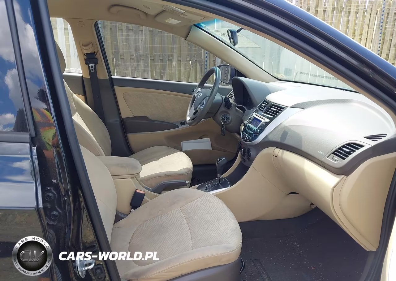 2014 Hyundai Accent Gls VIN:KMHCU4AE6EU762246 - 5