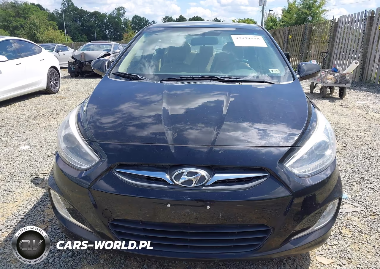 2014 Hyundai Accent Gls VIN:KMHCU4AE6EU762246 - 6