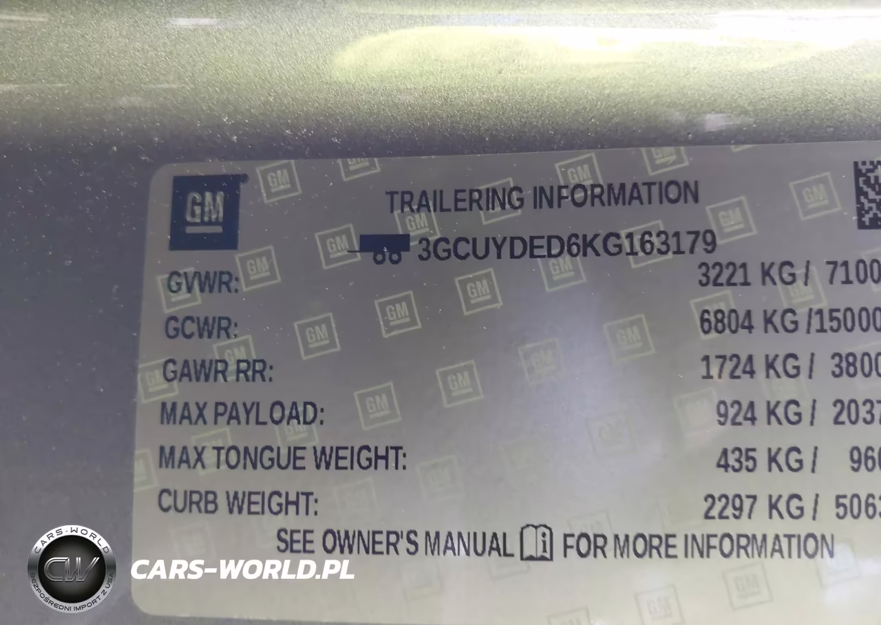 2019 Chevrolet Silverado 1500 Lt VIN:3GCUYDED6KG163179 - 9