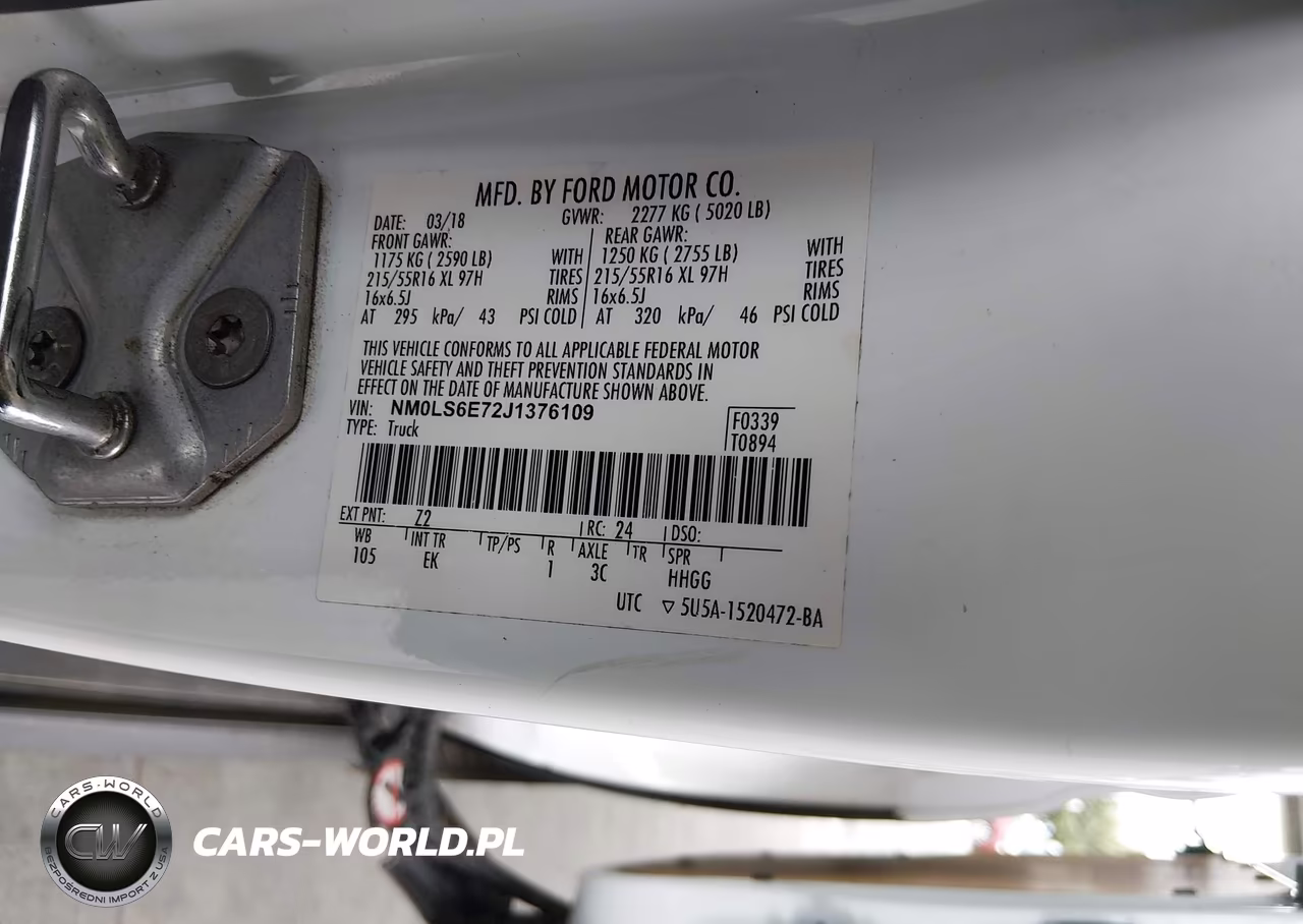 2018 Ford Transit Connect Xl VIN:NM0LS6E72J1376109 - 9