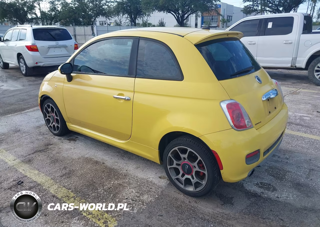 2012 Fiat 500 Sport VIN:3C3CFFBR2CT104964 - 3