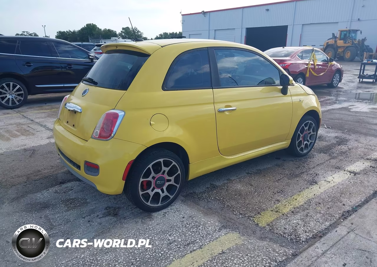 2012 Fiat 500 Sport VIN:3C3CFFBR2CT104964 - 4