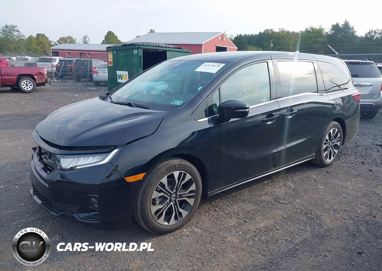 2026 Honda Odyssey Elite VIN:5FNRL6H97TB072677 - 2