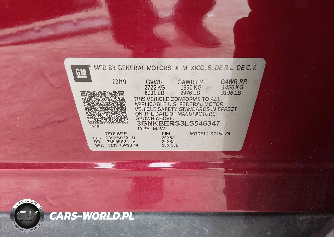 2020 Chevrolet Blazer Fwd Rs VIN:3GNKBERS3LS546347 - 9
