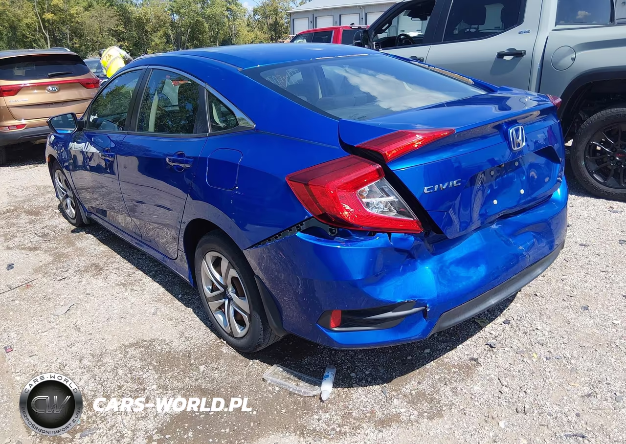2016 Honda Civic Lx VIN:19XFC2F55GE010802 - 3