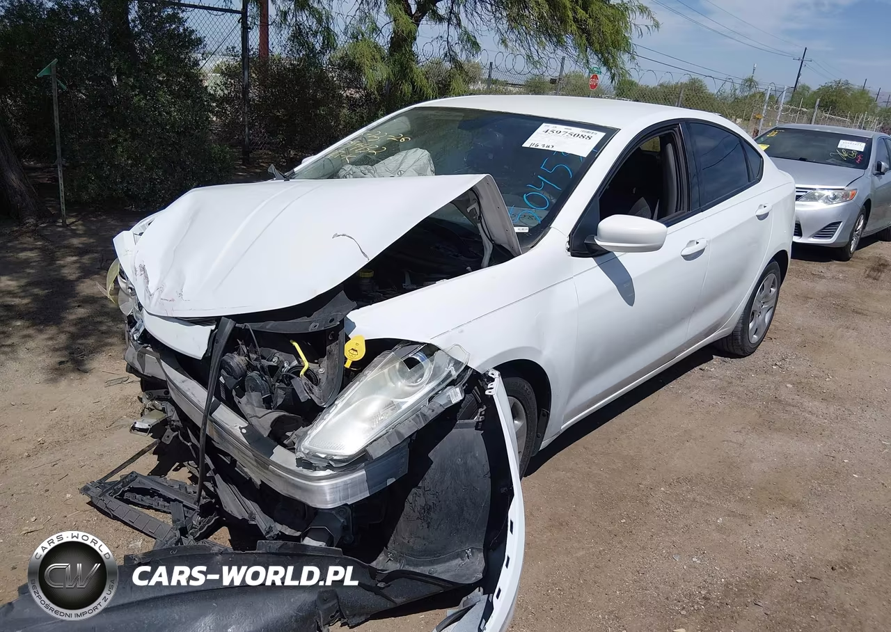 2016 Dodge Dart Se VIN:1C3CDFAA3GD504531 - 2