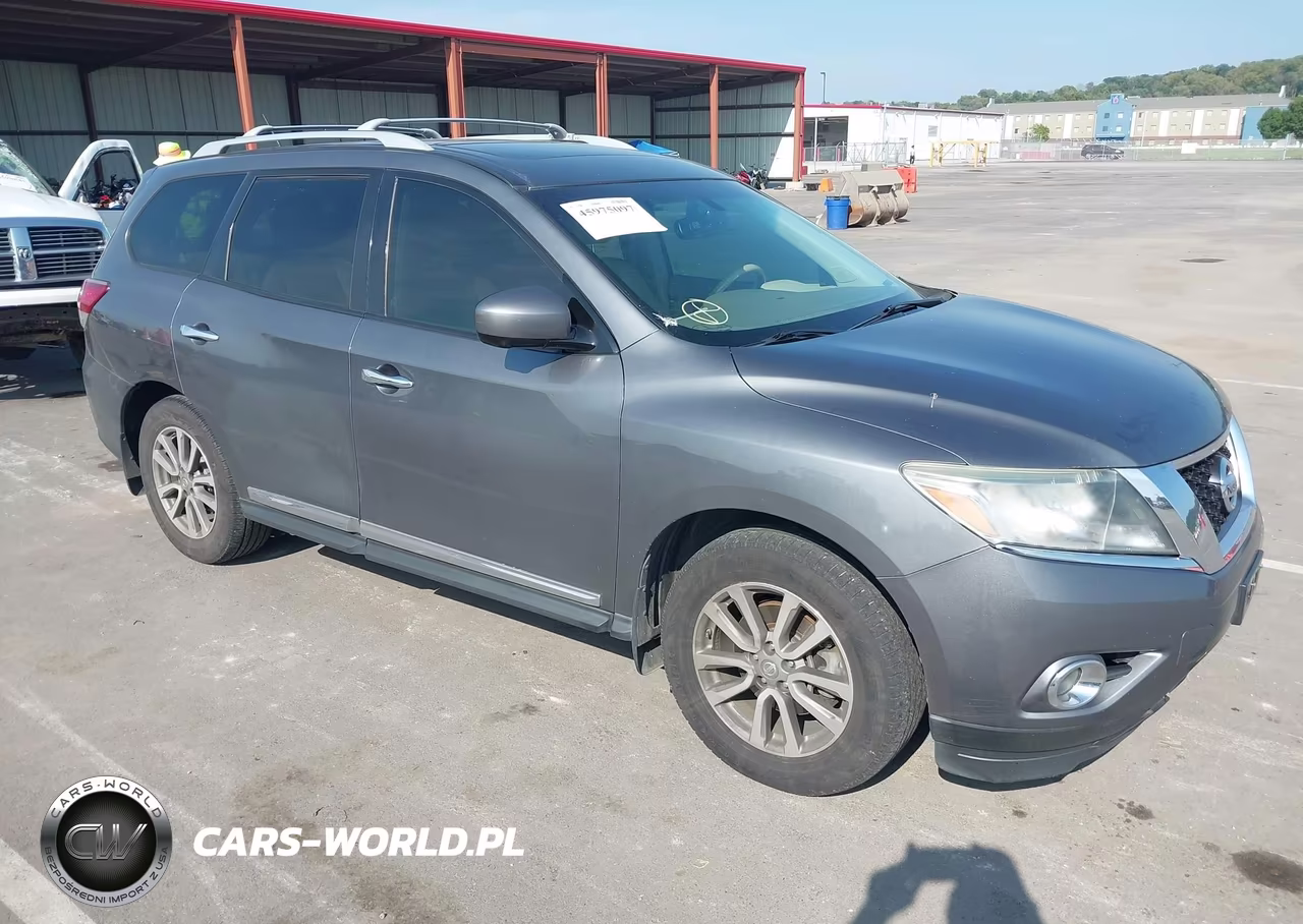 2015 Nissan Pathfinder Sl VIN:5N1AR2MM4FC635499 - 1