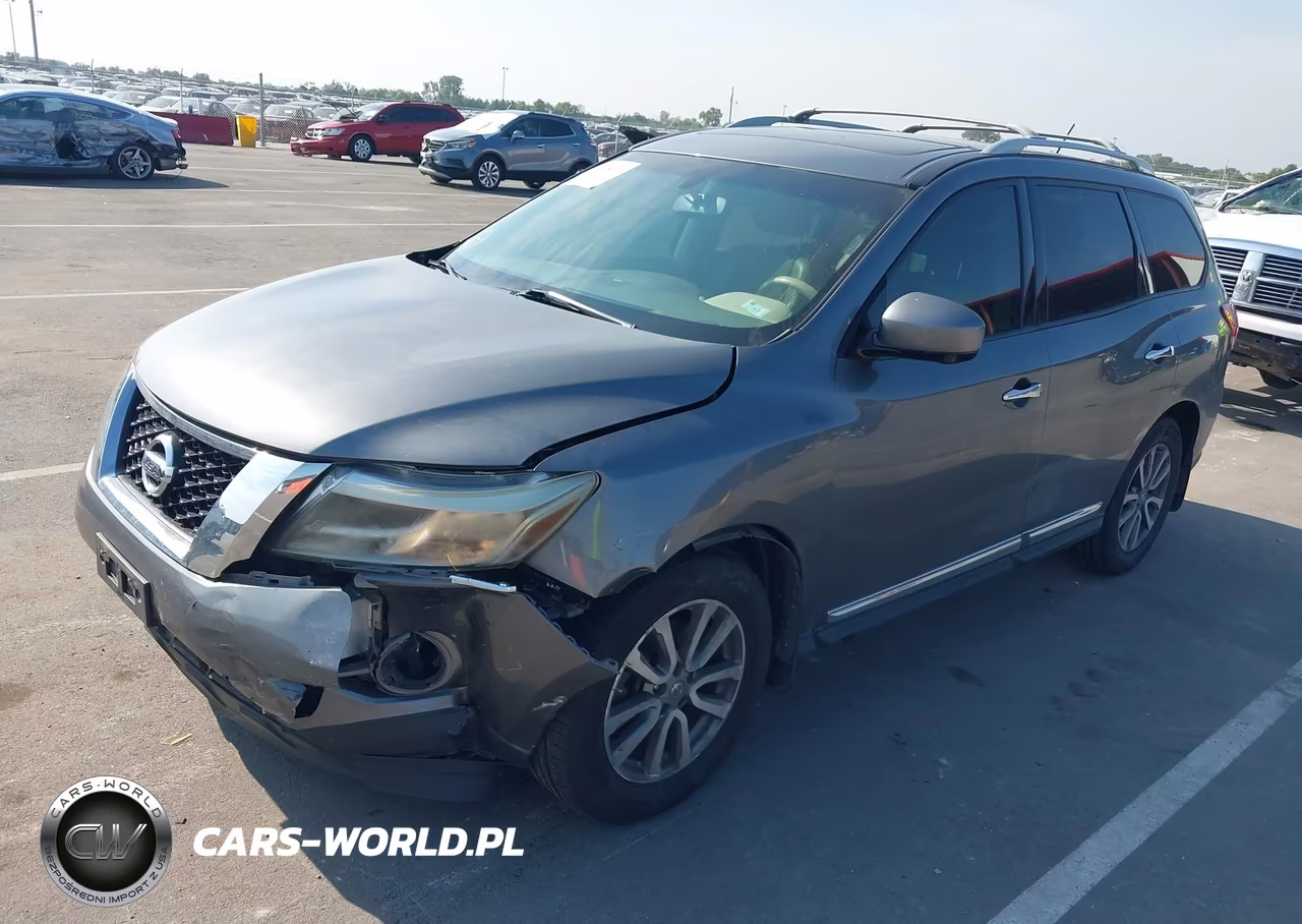 2015 Nissan Pathfinder Sl VIN:5N1AR2MM4FC635499 - 2