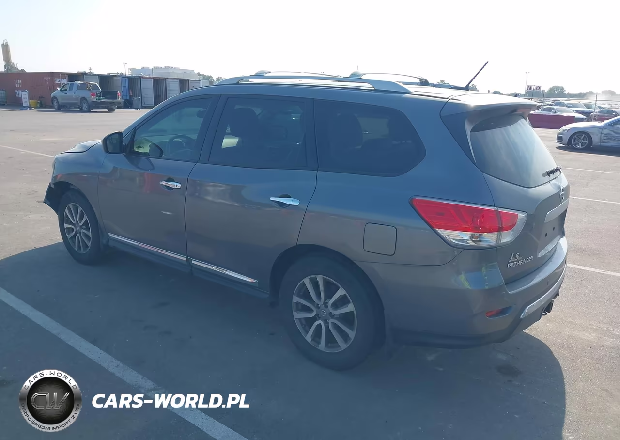 2015 Nissan Pathfinder Sl VIN:5N1AR2MM4FC635499 - 3
