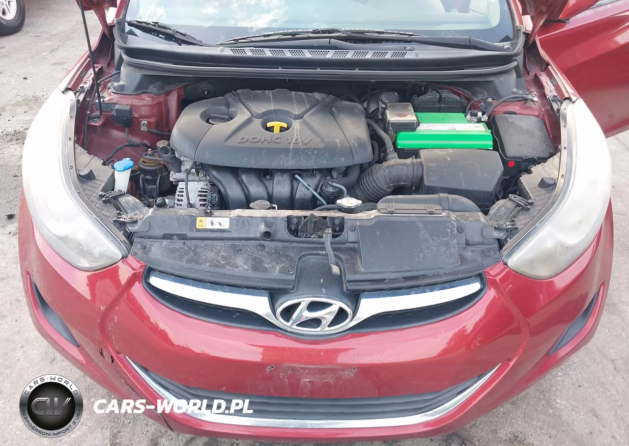 2013 Hyundai Elantra Gls VIN:5NPDH4AEXDH362082 - 10