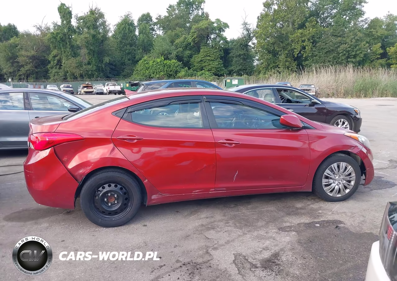 2013 Hyundai Elantra Gls VIN:5NPDH4AEXDH362082 - 14