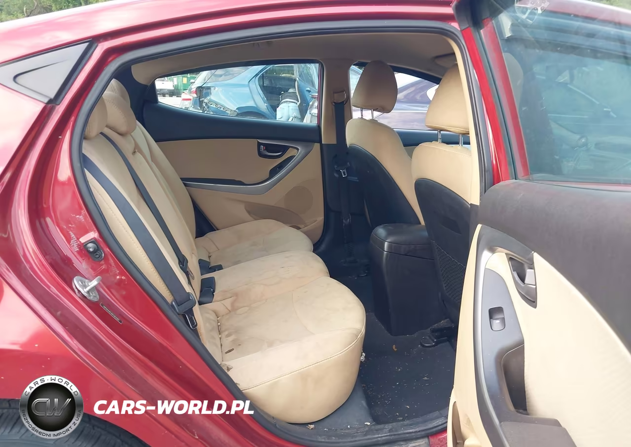2013 Hyundai Elantra Gls VIN:5NPDH4AEXDH362082 - 8