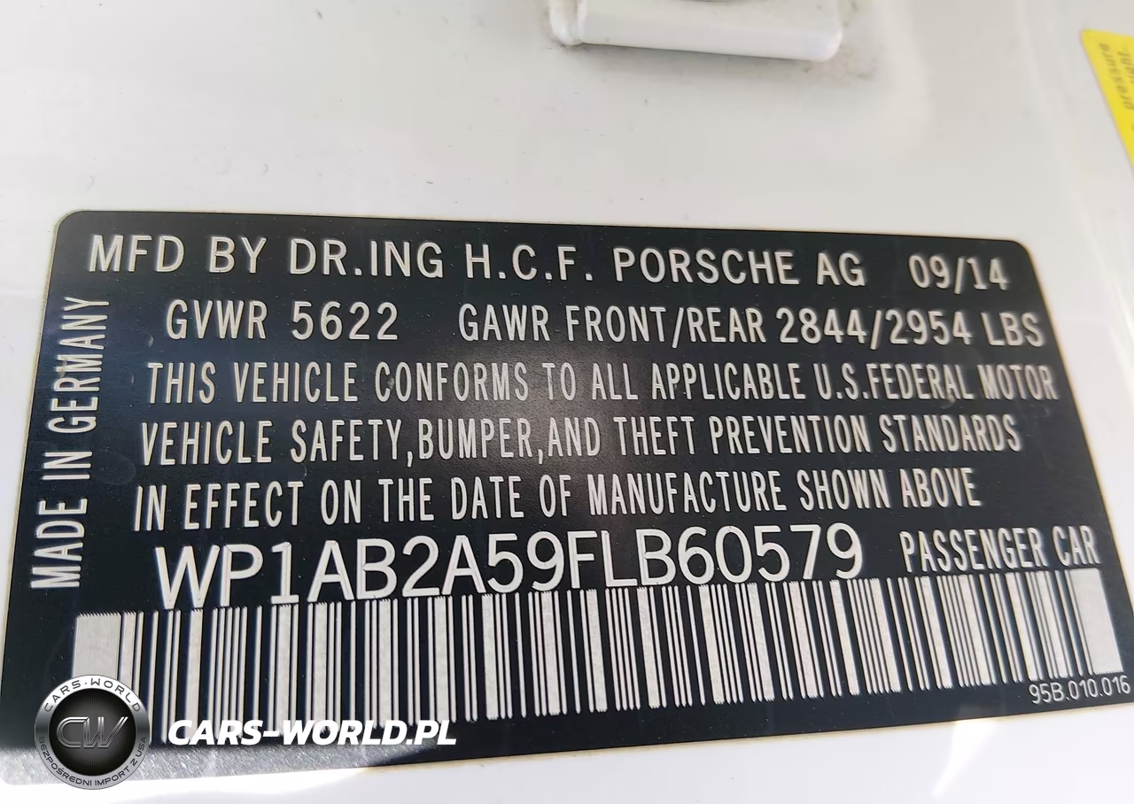 2015 Porsche Macan S VIN:WP1AB2A59FLB60579 - 9
