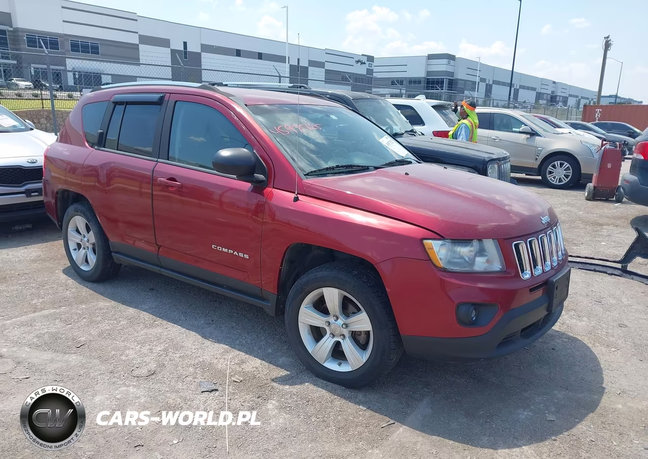 2012 Jeep Compass Sport VIN:1C4NJCBA2CD526475 - 1