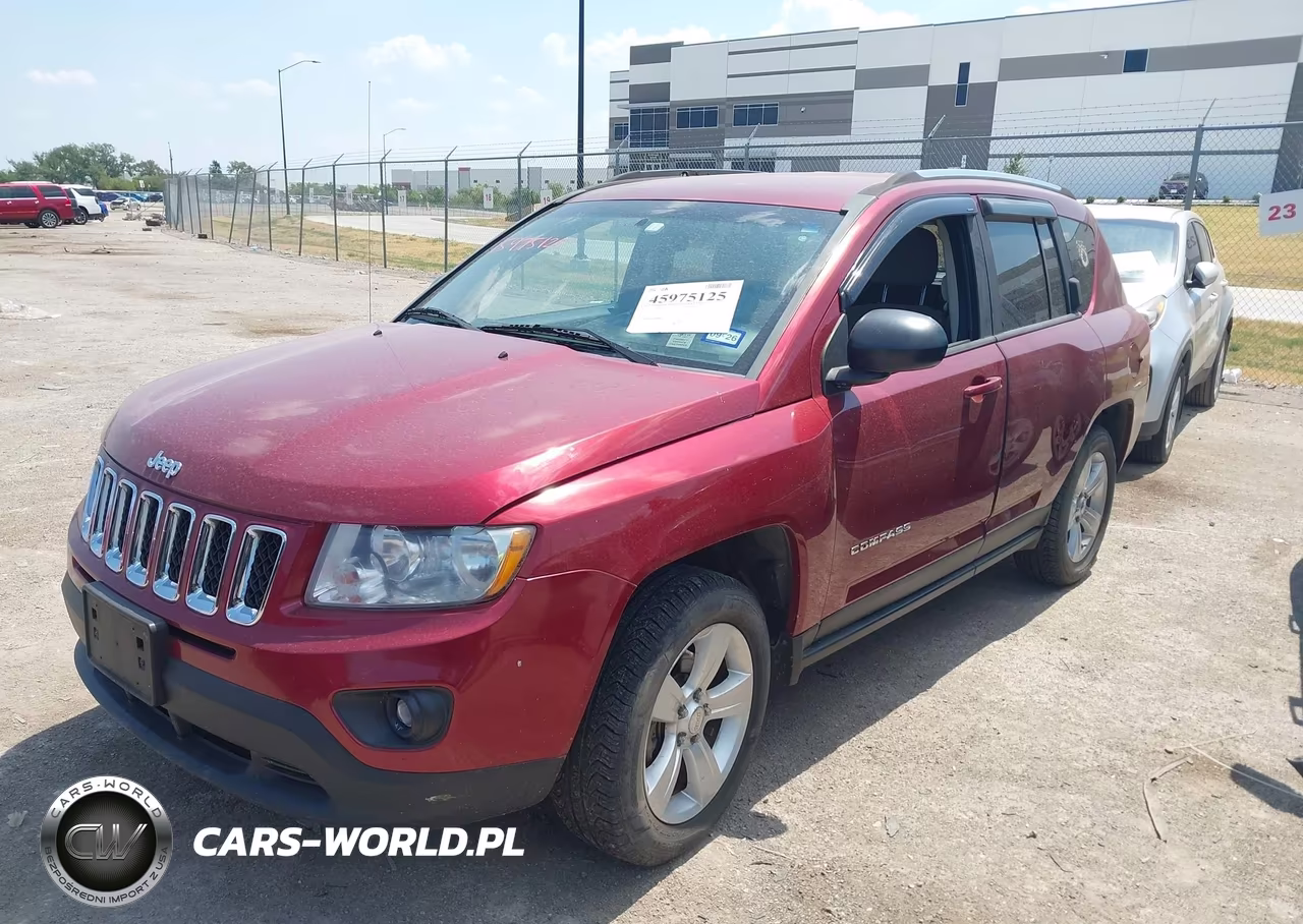 2012 Jeep Compass Sport VIN:1C4NJCBA2CD526475 - 2