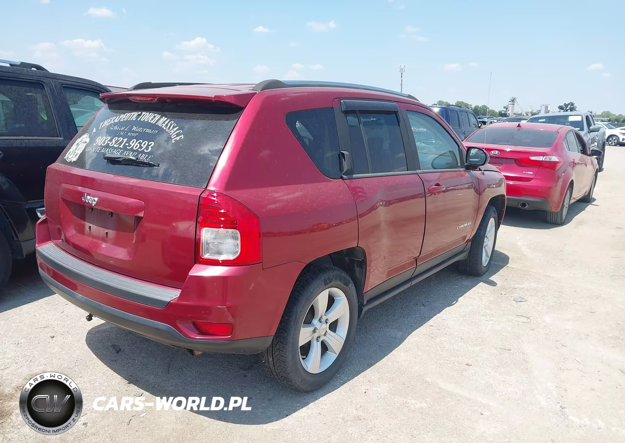 2012 Jeep Compass Sport VIN:1C4NJCBA2CD526475 - 4