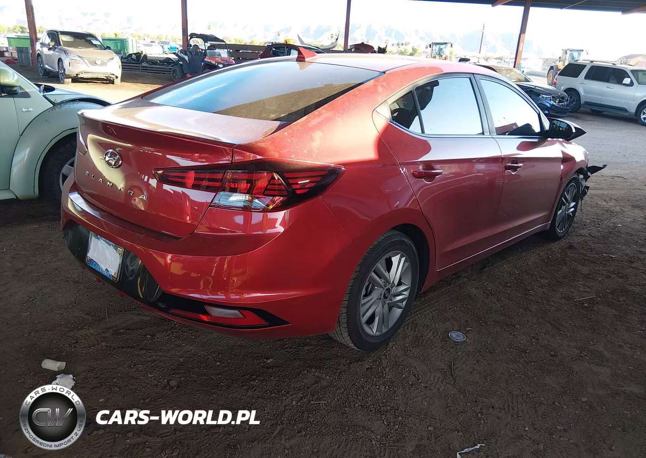 2020 Hyundai Elantra Sel VIN:5NPD84LF0LH533510 - 4