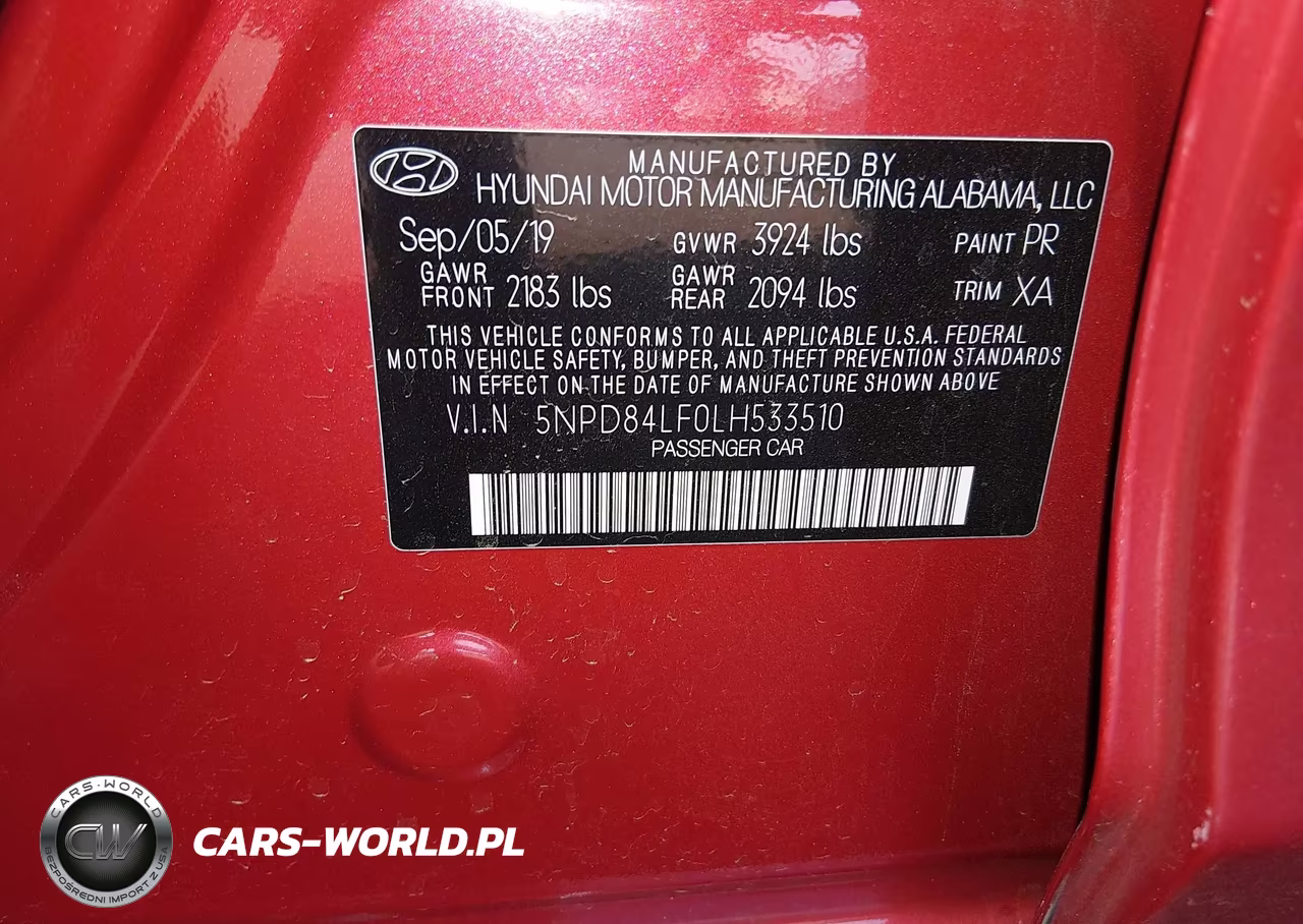 2020 Hyundai Elantra Sel VIN:5NPD84LF0LH533510 - 9
